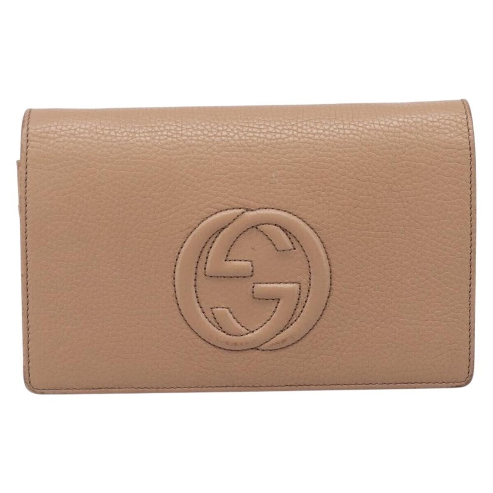 Gucci Soho Wallet on Chain Leather